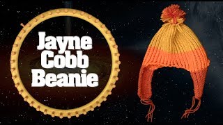 How to make a Firefly Jayne Cobb Beanie Hat on a round loom [upl. by Jessa]