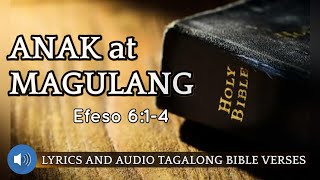 Bible Verse 1 Efeso 614 Tungkol sa Anak at Magulang [upl. by Egdamlat]