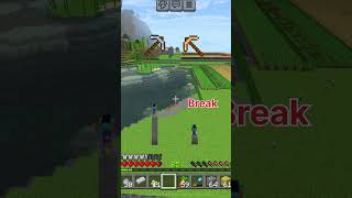 Which Minecraft Pickaxe is Faster and better shorts [upl. by Eirellam]