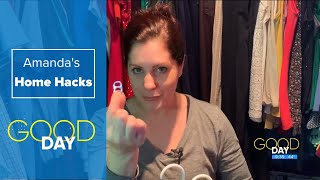 Save closet space with this pop tab life hack [upl. by Westbrooke]