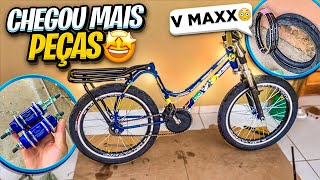 CHEGOU MAIS PEÇAS NOVAS PRA BIKE ARO 20🤩 VAMOS MONTA TUDO🙅🏻BIKE VLOG [upl. by Christoffer]