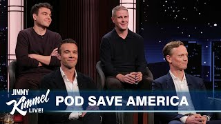 Pod Save America Hosts on Trump Winning the Election Kamala Conceding amp PostPandemic Inflation [upl. by Halley]