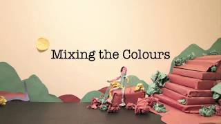 Opaque Nature Mixing the Colours Origami STOP MOTION music video [upl. by Apeed]