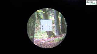 Sightron SII 624x42 AO Reticle TDot subtensions [upl. by Akirej]