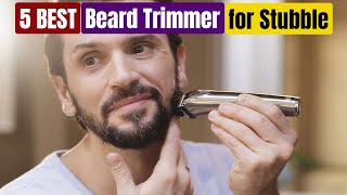 Best Beard Trimmer for Stubble for 2024 Updated [upl. by Ellehsyt694]