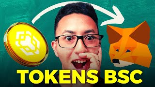 Como adicionar Tokens BSC na carteira Metamask pelo computador Tutorial Atualizado [upl. by Fredella718]