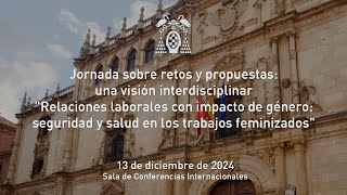 Relaciones laborales con impacto de género seguridad y salud en los trabajos feminizados [upl. by Crescen]