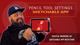 Using the Pencil Tool in Sketchable App [upl. by Eddi]