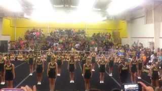 Crest High School Varsity 2014 Cheer Performance [upl. by Saylor770]