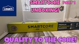 SMARTCORE By COREtec Floors Monroe Oak Brown REVIEW PART 1 [upl. by Ahsieker]