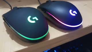 LOGITECH G203 ORIGINAL VS FAKE COMPARACIÓNES 2022 [upl. by Yllime36]