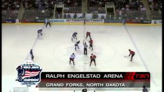 2005 world junior hockey championship  canada vs russia gold medal game [upl. by Semela]