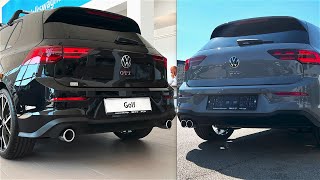 NEW Volkswagen Golf GTI 2024 vs New Volkswagen Golf GTD 2024  REVS and Exhaust sound comparison [upl. by Waki]