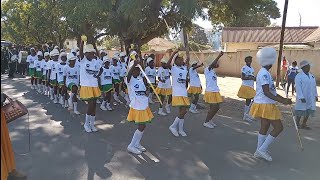 ZCC brass band ft ZNA brass band amp Drum majorettes [upl. by Ayhay]