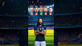 🫣 Guess the Footballer with Long Hair and Beard 🧔 Part 2 footballplayer shorts [upl. by Revlis124]