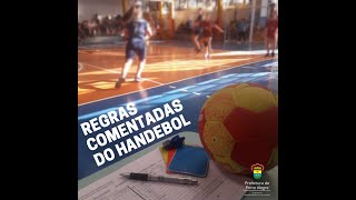 Regras Comentadas do Handebol  Regras 84 85 87 88 89  Faltas e Conduta Antidesportiva [upl. by Yort]