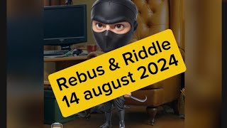 x empire rebus of the day code to day 14 august  14 august riddle of the day code x empire airdrop [upl. by Annodal251]