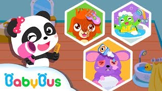 Little Pandas Dream Town  Fun Pet Care Game  Cooking Game Ice Cream Cinema  BabyBus Game [upl. by Mather328]