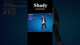 Slim Shady Bundle fortnite bundle shorts [upl. by Nerol]