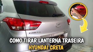 COMO TIRAR A LANTERNA DO HYUNDAI CRETA [upl. by Lledal]