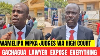 DANSON OMARI EXPOSE CORRUPTED JUDGES WHO WANT GACHAGUA TO GO HOME [upl. by Aissej]