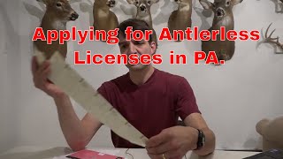 How to Apply for a Doe Tag in PA [upl. by Solitta]