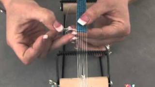 How to Work with a Bead Loom [upl. by Kirt]