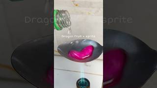 Hot spoon Vs Dragon fruit  Sprite short experiment [upl. by Assenab]