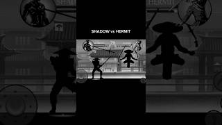 SHADOW VS HERMIT GONE WRONG  shadowfight2 shortsfeed [upl. by Murat]