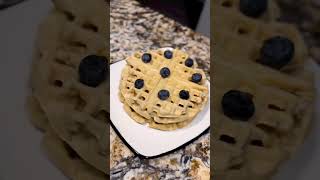 ПРОТЕИНОВЫЕ ВАФЛИ 🧇🤤💪🏻 YUMMY 🤤 💪🏻PROTEIN Waffles 🧇 ❌nosugar ❌nogluten healthyfood [upl. by Ted]