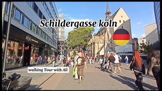 Walking in Schildergasse Köln 🇩🇪 [upl. by Akenahc]