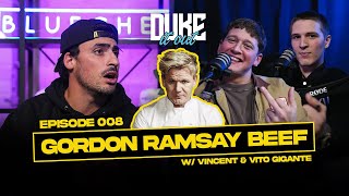 Vincent amp Vito Gigantes Beef with Gordon Ramsay EXPLAINED  EP 008 [upl. by Oirotciv]