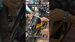 3LAYER GLOSS PPF  2024 HIMALAYAN 450 [upl. by Lindgren]