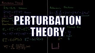 Quantum Chemistry 86  Perturbation Theory [upl. by Anawek500]