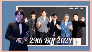 ENG 2024 29th BIFF Bogota Song Joongki amp Lee Heejoon amp Kwon Haehyosub [upl. by Uol896]