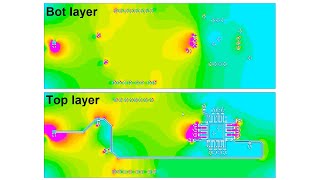 free Multilayer PDN simulation for KiCad FEMM 42 Finite Element Analysis ground bouncevoltage drop [upl. by Nigel251]