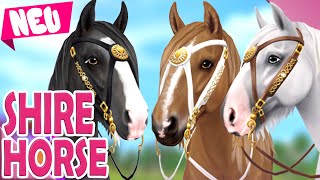 Das 𝐍𝐄𝐔𝐄 𝐆𝐄𝐍 𝟑 Shire Horse 🐴 Star Stable Online [upl. by Lisle]