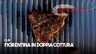 BISTECCA alla FIORENTINA cotta AL FORNO  Beker bbq and grill [upl. by Anyrak]