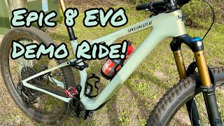 Specialized Epic 8 EVO Pro Demo [upl. by Aketahs796]