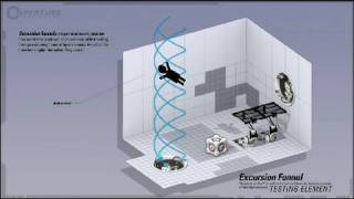 Portal 2  E3 2010 Demo Gameplay Part 2  Excursion Funnel  HD [upl. by Batista]