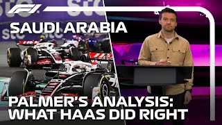 How Haas Antics Secured Points in Saudi Arabia  Jolyon Palmers Analysis  Workday [upl. by Omidyar]