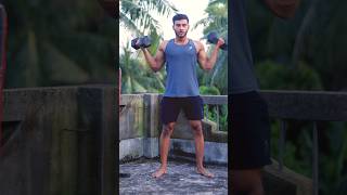 🤯✅ 3 Best Muscular BICEPS Variations At Home 🔥  fitness [upl. by Jenkins373]