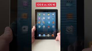 🎂 10 Years iPad 2 on iOS 6 vs iPad on iOS 16 ipad ios16 ios6 [upl. by Anoid310]