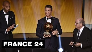 Cristiano Ronaldo élu Ballon d’Or 2014  FOOTBALL [upl. by Rj]