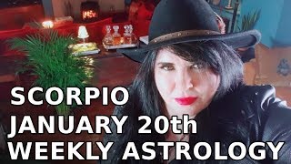 Scorpio eclipse super full moon weekly 20th Jan 2019 [upl. by Ubald]