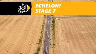 Echelon  Stage 7  Tour de France 2018 [upl. by Oniluap]