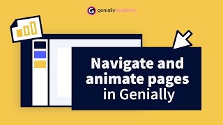 Navigate and animate pages in Genially [upl. by Bergstein]