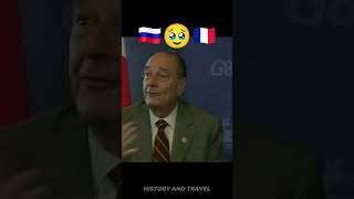 Putin un Hombre con Sentimientos 🥹🇷🇺🇫🇷 Putin a Man With Feelings putin chirac russia leader [upl. by Nawk]