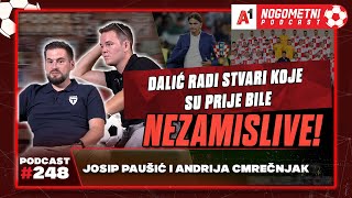 A1 Nogometni Podcast 248 Tribina  Josip Paušić i Andrija Cmrečnjak [upl. by Barbe]