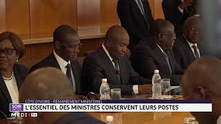 Le nouveau gouvernement ivoirien reconduit lessentiel des ministres [upl. by Lal]